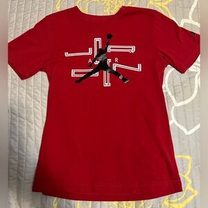Jordan Kids Red Graphic Tee